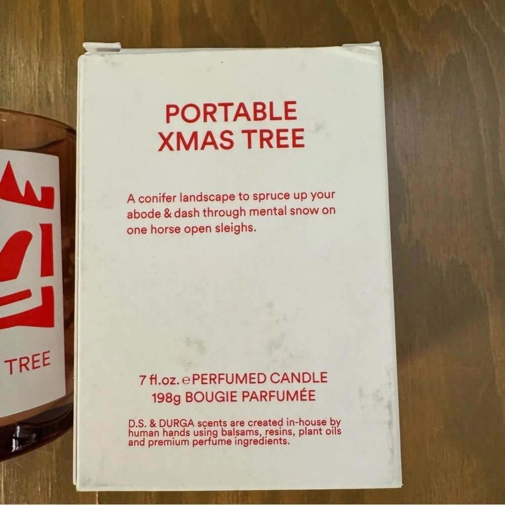 Empty DS & Durga Portable Christmas Tree Candle Vessel Jar